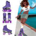 thumbnail image 4 of Crazy Skates Evoke Roller Skates for Women - Stylish Suede Quad Skates, 4 of 8