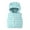 Green, variant on Toddler Girls Boys Zip Up Puffer Vest Solid Color Warm Sleeveless Jacket Lightweight Waterproof Baby Coat