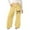 Yellow, variant on REDARER Girls Soft Jogger Pants with Bow Print Elastic Waist Casual Athletic Pants for School and Play,12-13 Years