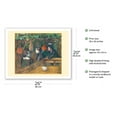 thumbnail image 2 of At the Moulin de la Galette Dance Hall - From an Original Color Painting by Henri de Toulouse-Lautrec c.1899 - Fine Art Matte Paper Print (Unframed) 20x26in, 2 of 4