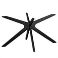 thumbnail image 3 of Modway Traverse 71" Oval Modern Rubberwood Dining Table in Black, 3 of 7
