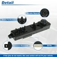 thumbnail image 4 of Interruptor de control de asiento eléctrico del lado del conductor delantero izquierdo Unique Bargains No.88540-2W100 para Hyundai Santa Fe XL 3.3L 2013-2018, 4 of 7
