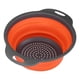 thumbnail image 4 of Cesta de lavado de cocina BuyWeek Cesta de drenaje de silicona redonda plegable, 4 of 12
