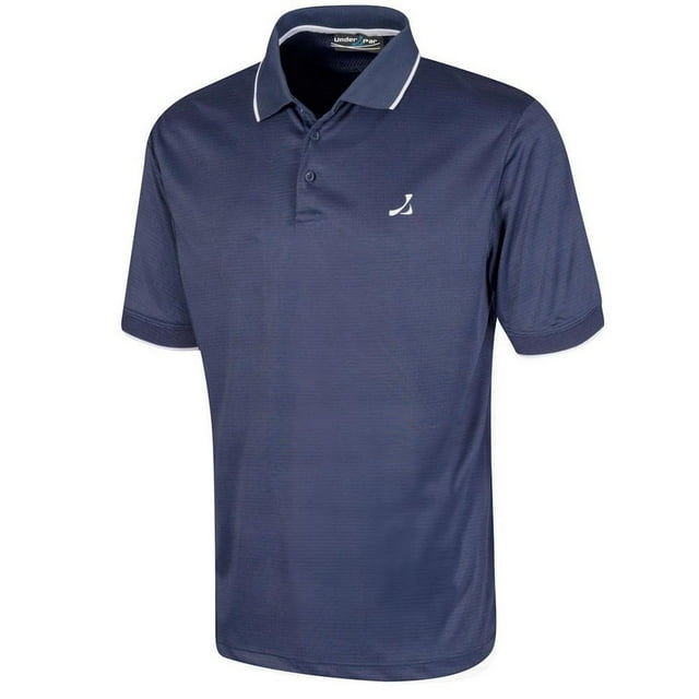 Under Par Polo en Tricot Gaufré pour Homme
