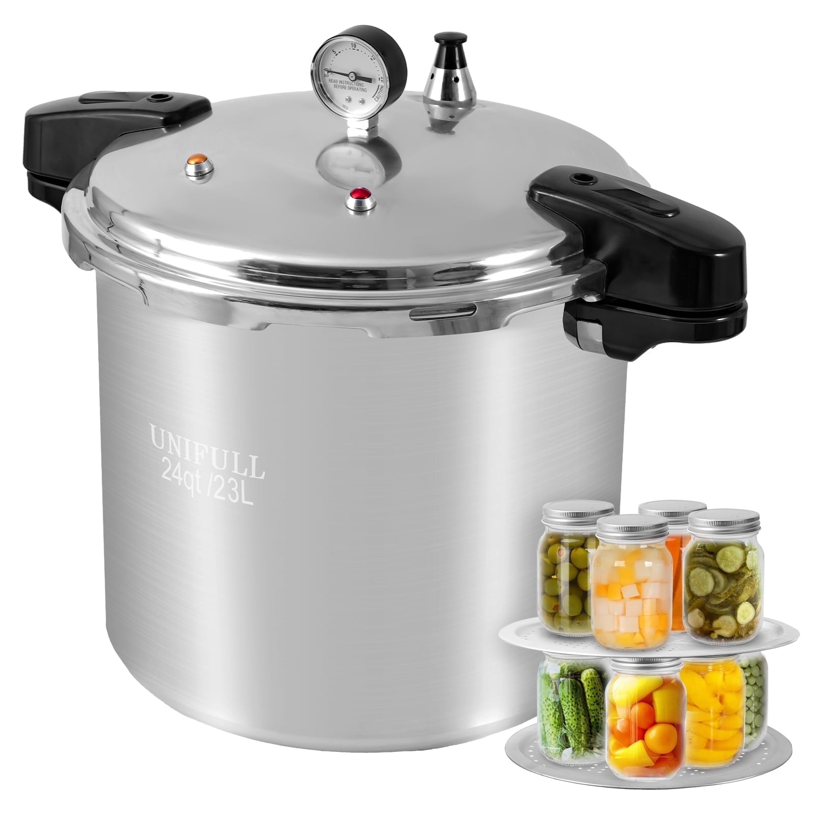 IAGREEA 1.8L Pressure Cooker, 3 Person Multi-Functional Mini
