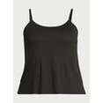 thumbnail image 2 of Joyspun Women's Ribbed Knit Sleep Camisole, Sizes S to 3X, 2 of 6