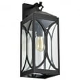 thumbnail image 2 of Nuvo Lighting Oaklyn 1 Light Large Wall Lantern Matte Black with Clear Glass, 2 of 17