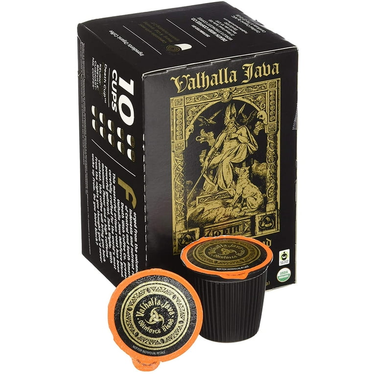 Death Wish Coffee VALHALLA JAVA World's Strongest Single Serve