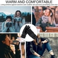 thumbnail image 5 of Dnzceghtig Guantes de invierno para mujer Guantes de mensajes de texto con pantalla táctil para clima frío - Guantes cálidos y térmicos a prueba de viento, 5 of 5