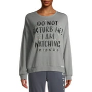 Women's and Women's Plus Warner Bros. Friends Women's Long Sleeve Sleep Top