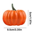 thumbnail image 6 of Guozer 1Pcs Pumpkin Craft Mini Pumpkin Decor for Fall Centerpiece Fake Orange Pumpkins for Decorating in Bulk for Vase Filler, Thanksgiving, 6 of 6