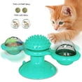 thumbnail image 2 of Cat Windmill Toy Set Interactive Turntable Light up Cat Groomer Cat Training Toy, 2 of 10