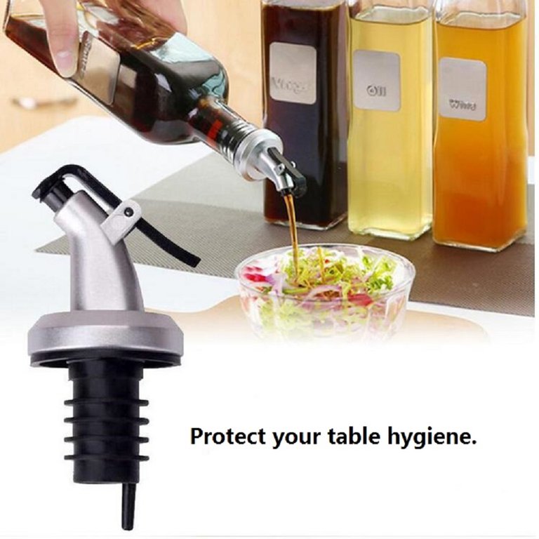 Liquor Juice Pour Bottle Pouring Dispenser with Spouts Spout Bar Pourer