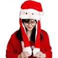 thumbnail image 1 of Gorro de Navidad ZHAOCHENG con orejas saltadoras y orejas que se mueven para mujeres y niñas, 1 of 5