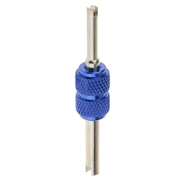 Herramienta de Llave de Reparación de Removedor de Núcleo ástago álvula de Neumático de Camión de Coche de Doble Cabezal