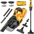 thumbnail image 1 of Aspiradora inalámbrica LITEKON compatible con batería 𝗗𝗘-𝗪𝗔𝗟𝗧 de 20 V máx. (sin batería), aspiradora de mano a batería para pisos de madera, alfombras y limpieza de autos, 125 AW (solo herramienta), 1 of 5