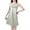 Beige, variant on HomeGardon Nightgowns for Women,Summer Dresses Fashion Women V-Neck Casual Solid Sleeveless Sleepshirts Dress