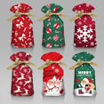 thumbnail image 4 of Bolsas de papá noel para dulces y galletas, 5/10 piezas, decoración navideña, 2023 bolsas de regalo, bolsa de embalaje de navidad, suministros para fiestas de año nuevo 2024, 4 of 4