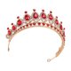 thumbnail image 5 of Decoración para el cabello de boda femenina hermosa de Diamantes de imitación rojos ANGGREK Otros, 5 of 8