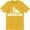 Gold, variant on The Walking Dad - Funny Dead Zombie Father Gift Dad Joke Retro Tee Shirt