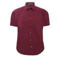 thumbnail image 1 of Russell Collection Chemise Ajustée à Manches Courtes Facile d'Entretien pour Hommes, 1 of 2