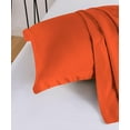 thumbnail image 5 of 5 Piece Luxury Thicker Pattern Comforter Set, 800 TC, 100% Egyptian Cotton, Full/Queen Size Orange Solid Color, 5 of 6
