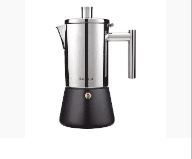 Gnali & Zani V700-9 9 Cup Espresso Maker with Induction Bottom