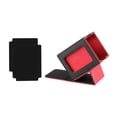 thumbnail image 3 of Estuche para baraja de cartas Estuche para cartas Protector de cartas de juego premium Contenedor para más de 100 cartas con funda negro rojo, 3 of 9