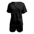 thumbnail image 4 of Womens 2 Piece Short Sets Spring 2026 Matching Travel Vacation Beach Outfits Sweatsuit Pocket, 4 of 6