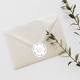 thumbnail image 3 of Koyal Wholesale Save The Date Round Sticker Labels, Minimal Wreath Design, 2-Inch Wedding Envelope Seals, 120-Pack, 3 of 5
