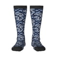 thumbnail image 1 of Fotbe Dragon Calcetas Divertidas Estampadas para Hombre y Mujer, Calcetas de Algodón hasta la Rodilla para Caminar, Correr, Enfermería y Embarazo, 1 of 6