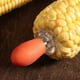 thumbnail image 4 of Moyic Pincho de maíz para barbacoa, 2 uds., tenedor de maíz, pincho de acero inoxidable para barbacoa con asas de silicona Cocina y Comedor Naranja, 4 of 6