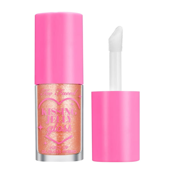 Gloss para labios Too Face Kissing Jelly, crema hidratante, 4,5 ml