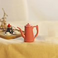 thumbnail image 2 of Milaget :6 1:12 Scale Doll House Kettle Tea Pot Decor Props rose red, 2 of 7