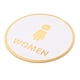 thumbnail image 3 of Letrero de baño acrílico Letrero para puerta de baño para hombres y mujeres Letrero para baño para Estilo E, 3 of 9