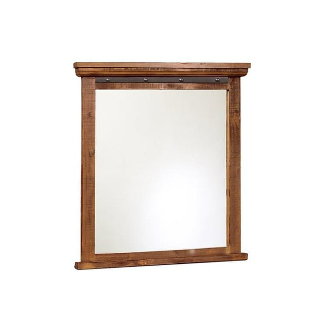 Sunset Trading HH-4365-320 Miroir Rustique de Ville - Chêne Naturel