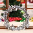 thumbnail image 1 of Decoraciones navideñas Guirnalda de estrellas Tinsel Estrellas Brace Adorno navideño alegre Fiesta de bodas Fiesta Festival Uso (Plata) Zhivalor  HQ-439, 1 of 2