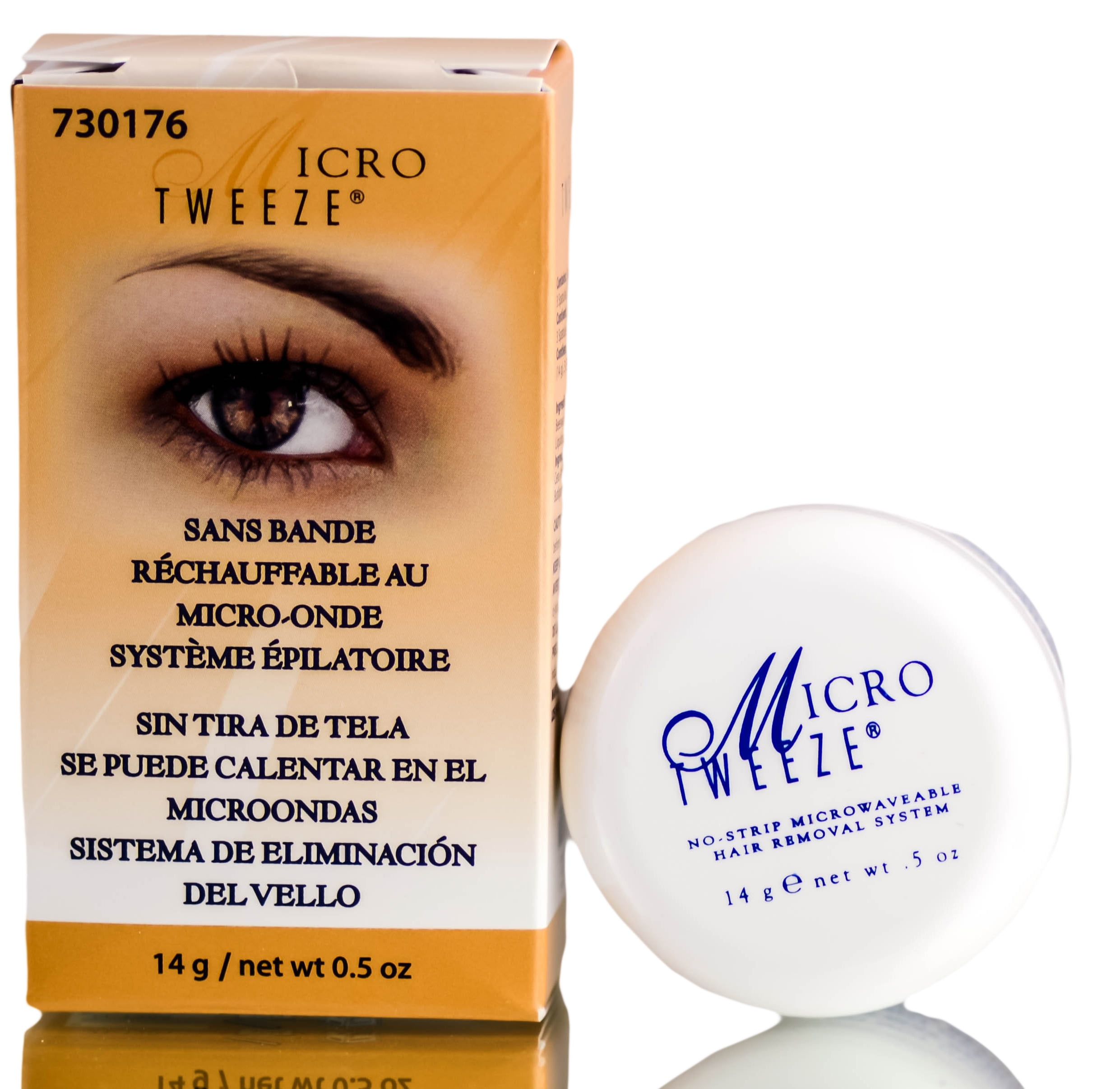 Micro Tweeze No Strip Microwaveable Hair Removal System 0.5 oz