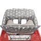 thumbnail image 2 of Funda para asiento de carrito de compras para bebé 2 en 1 impermeable con almohada suave y funda para silla alta (flecha gris), 2 of 5