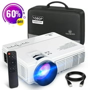 VANKYO Leisure 3 1080P Supported Mini Projector with 65000 Hours Lamp Life, LED Portable Projector Support 200