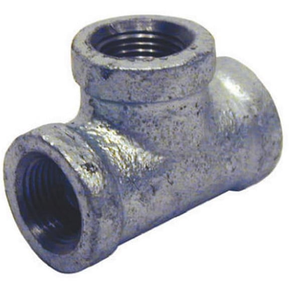 Pannext Fittings G-TEE20 Galvanized Equal Tee - 2 in.