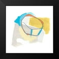thumbnail image 2 of Vess, June Erica 20x20 Black Modern Framed Museum Art Print Titled - Allegro II, 2 of 5