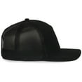 thumbnail image 3 of Outdoor Cap OC106 Structured 7-Panel Cap-Black/Black, 3 of 8