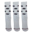 thumbnail image 3 of Calcetas Largas Fila 3 Pack Blanco Blanco Único, 3 of 3