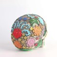 thumbnail image 4 of SZTXJ Life Size Colorful Floral Human Skull Model Adult Head Bone Model Day of the Dead Decor (13.5*15*19.5cm), 4 of 5
