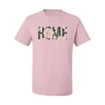 thumbnail image 2 of Wild Bobby, Home Floral Print Pop Culture Men's Graphic T-Shirt, Light Pink, Large, 2 of 3