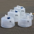 thumbnail image 4 of Seau d'Eau Pliable Transparent Extérieur 3/5/8/10/15l avec Robinet, 4 of 12