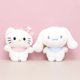 thumbnail image 3 of Kuromi-Llavero de Hello Kitty Sanrio, accesorio para llavero de perro de elidi Yugui, Cinnamoroll japonés muñeco de peluche, venta al por mayor, 3 of 4