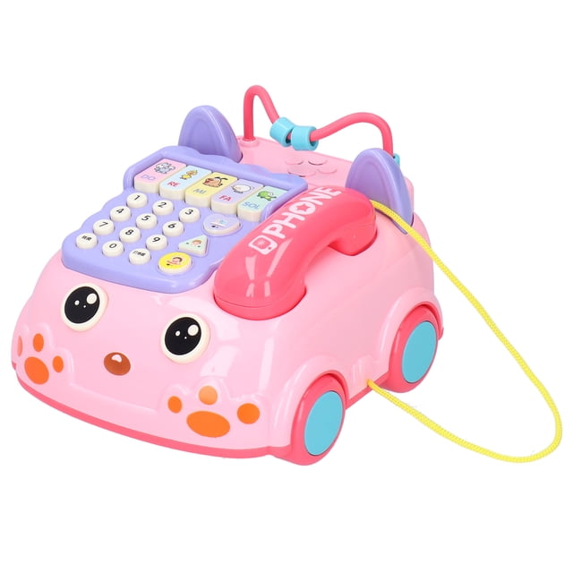 LAFGUR Lovely Children Telephone Toy Simulation Telephone Toy Kids Game Playing Toy