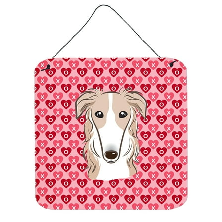 Carolines Treasures BB5298DS66 Borzoi Wall or Door Hanging Prints 6HX6W multicolor